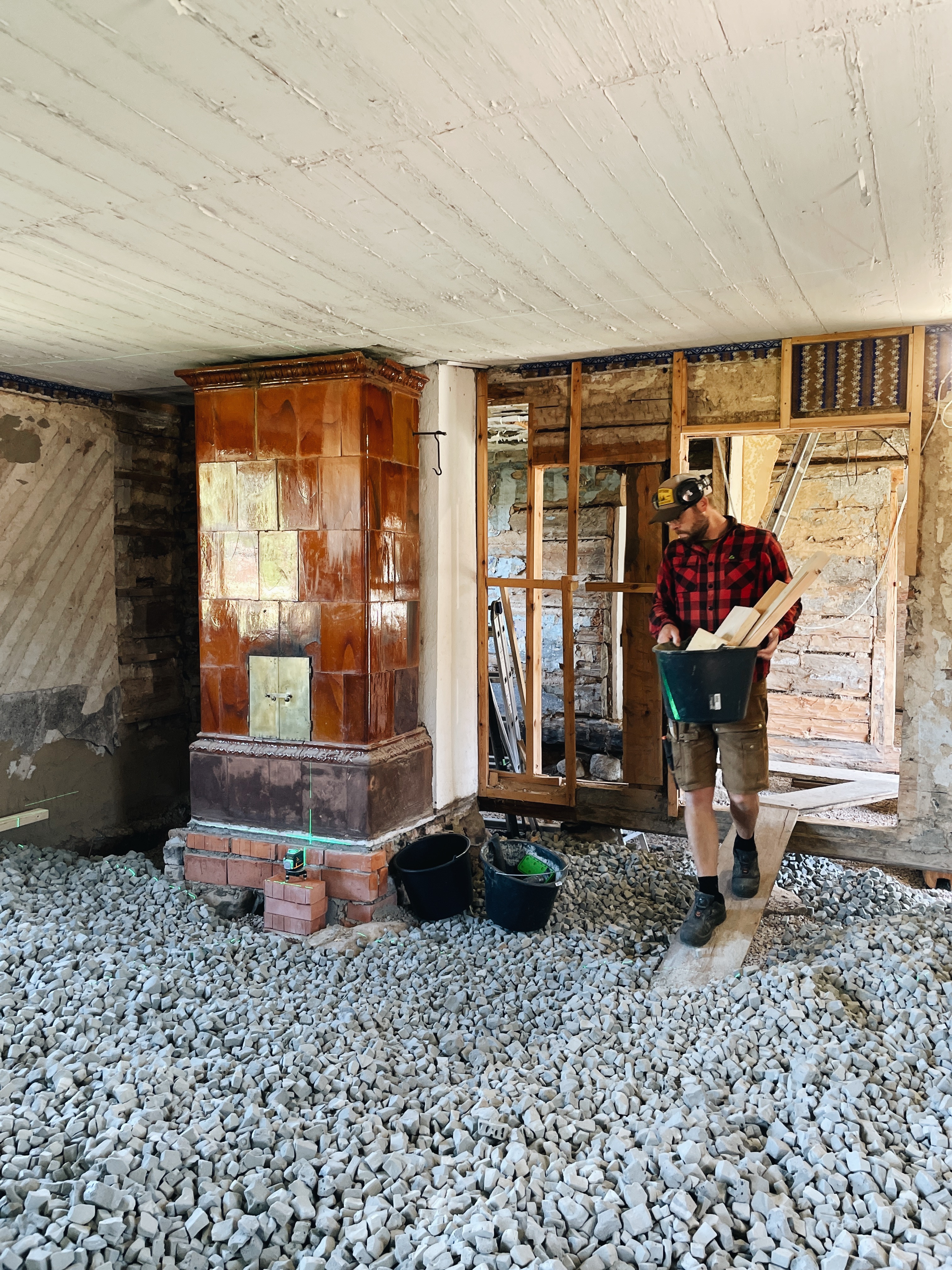 Detalj från renoveringen